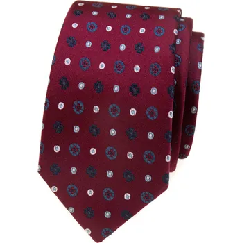 Kravata Avantgard Kravata SLIM LUX bordó 571-22266