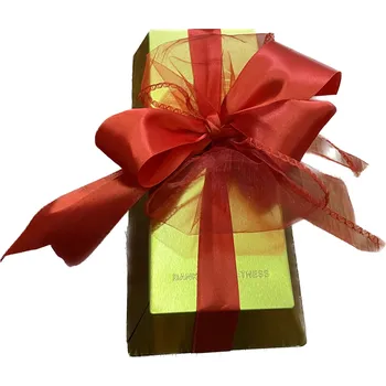 Dárková krabička Kovová schránka na darování peněz / šperku ve tvaru zlaté cihly Barva: Modrá