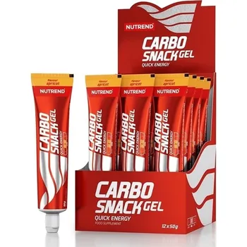 Carbo Snack tuba - Nutrend Příchuť: lemon, Balení: 12 x 50 g