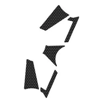 Ochranné nálepky na "brýle" PUIG NAKED 7369U šedá TRIUMPH Daytona 675 2013-2017