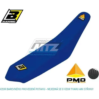 Moto sedlo Potah sedla Yamaha YZF250+YZF450 / 03-05 + WRF250+WRF450 / 05-06 - barva modrá - typ potahu PMD YAMAHA WR 250 F 2005-2006