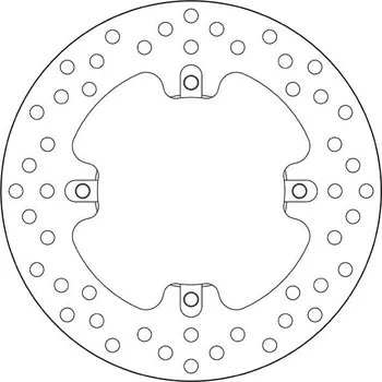 Brzdový kotouč Brzdový kotouč BREMBO 68B407J2 fix MV AGUSTA Brutale 800 2013-2018