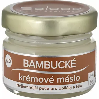 Tělový krém SALOOS Bio Bambucké krémové máslo 20ml (Intenzivní výživa a regenerace)
