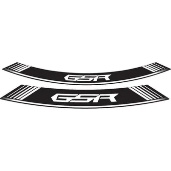 Linka na ráfek PUIG GSR 5989B bílá linky na ráfek - sada 8ks 5989B