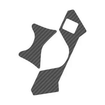 Ochranné nálepky na "brýle" PUIG X-TREME 4850C karbonový vzhled SUZUKI GSF 1250 Bandit 2007-2011