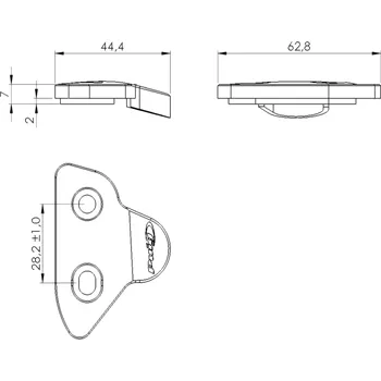 Kryty zrcátek PUIG 3845N černý YAMAHA YZF-R1 2015-2020