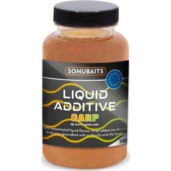 Návnadové aroma SONUBAITS - Liquid Aditive, 250ml, Carp