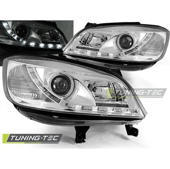 Přední světlomet Tuning-Tec Přední čirá LED světla Opel Zafira A (1999 - 2005) - chromované