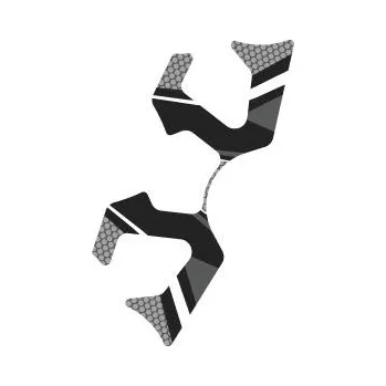 Ochranné nálepky na "brýle" PUIG RADIKAL 7586U šedá YAMAHA YZF-R 125 2014-2018