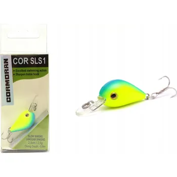 Umělá nástraha WOBLER CORMORAN COR SLS1 - CHARTREUSE 2,5 cm