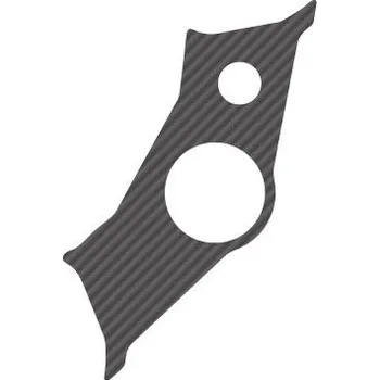 Ochranné nálepky na "brýle" PUIG X-TREME 4037C karbonový vzhled 4037C