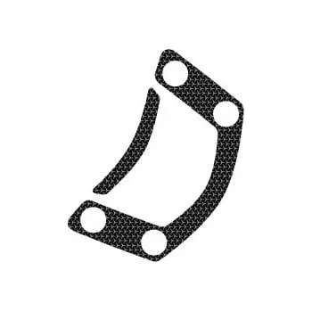 Ochranné nálepky na "brýle" PUIG NAKED 7422U šedá KAWASAKI ER-6f 2009-2011