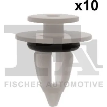 Lišta karosérie Klip, ozdobná / ochranná lišta FA1 10-40015.10