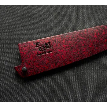 Mcusta Zanmai Japonský dřevěný obal Saya na Nůž šéfkuchaře 24 cm