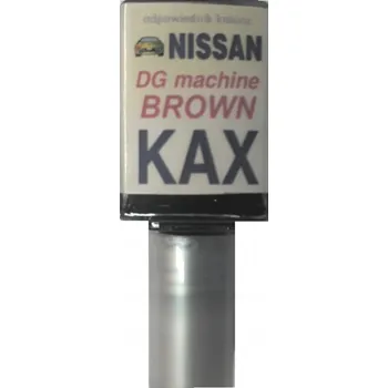 NISSAN KAX DG MACHINE BROWN Opravná tužka / Lak na opravu škrábanců