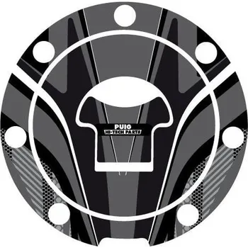 Motodoplněk Ochranné nálepky na víčko nádrže PUIG RADIKAL 6308U šedá HONDA CB 1300 (S) 1998-2013