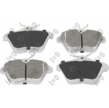 Brzdová destička Sada brzdových destiček, kotoučová brzda ABAKUS 231-02-127