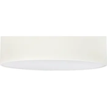 STROPNÍ SVÍTIDLO KULATÝ STROPNÍ SVÍTIDLO VELKÝM ECRU STÍNIDLEM 50 CM PRO TŘI ŽÁROVKY