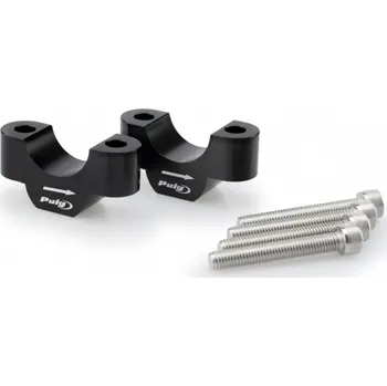 Chránič řídítek pro čtyřkolku Zvýšení řidítek PUIG 20308N černý height 20mm, d 32mm 20308N