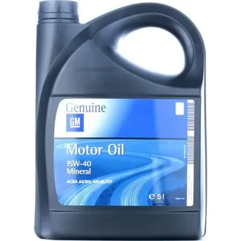 Motorový olej Motorový olej GM - OPEL MOTOR OIL 15W-40, 5L