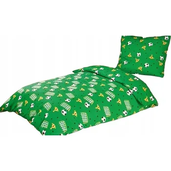 Povlečení Sada povlečení Smukee 160 x 200 cm zelená