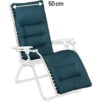 Křeslo Náhradní potah relaxační křeslo EVOLUTION BeComfort modrá Bleu Encre