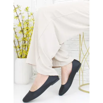 Dámské baleríny Cathay moda Černé baleríny 3199-4B Velikost: 38