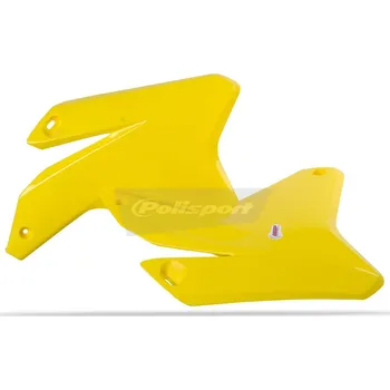 Spoilery chladiče POLISPORT 8411400001 (pár) žlutá RM 01 SUZUKI RM-Z 450 2005-2006