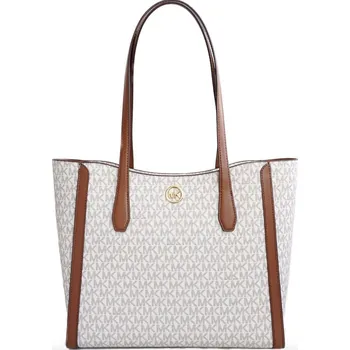 Michael Kors shopper kabelka Leida logo vanilla