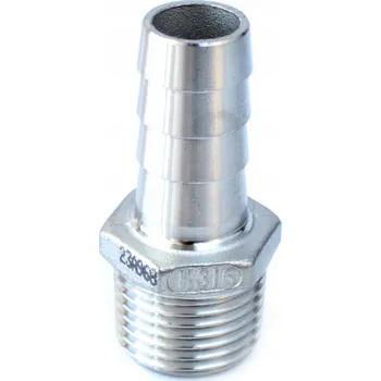 Zahradní hadice Nerezová hadicová koncovka 1/4" na hadici 9 mm