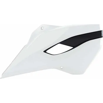 spoilery chladiče Husaberg, RTECH (bílo-černé, pár) HUSABERG FE 501 E 2013-2013