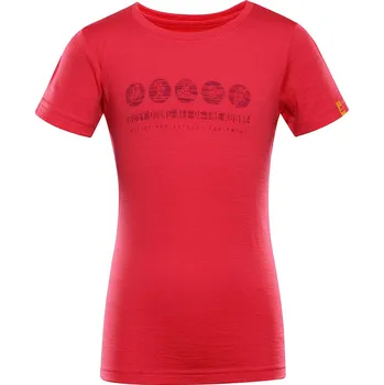 Dámské tričko ALPINE PRO - MERENO 2 DĚTSKÉ TRIKO Z MERINO VLNY