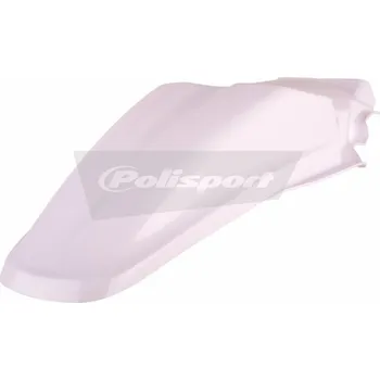 Zadní blatník POLISPORT 8560400011 bílá KAWASAKI KX 85 2001-2013