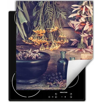 Obraz Ochranná podložka na indukci dekorativní, rolovací do kuchyně, potisk 50x52 wm0378