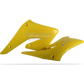 Spoilery chladiče POLISPORT 8410400001 (pár) žlutá RM 01 8410400001