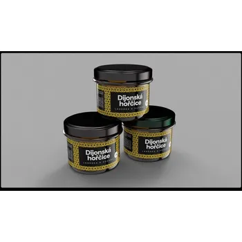 Koření Hořčice dijonská 170 g LES FRUITS DU PARADIS