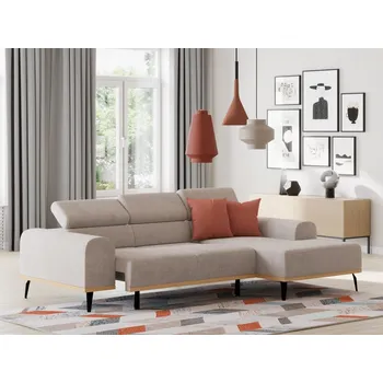 Sedací souprava Rohová sedací souprava CARLO Pravý roh - s elektrickým výsuvným sedákem