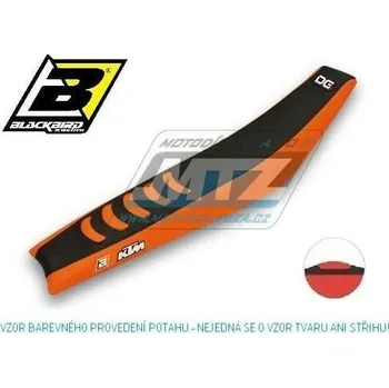 Moto sedlo Potah sedla KTM EXC / 08-11 + SX+SXF / 07-10 - barva černo-oranžová - typ potahu DG3 BB1518H