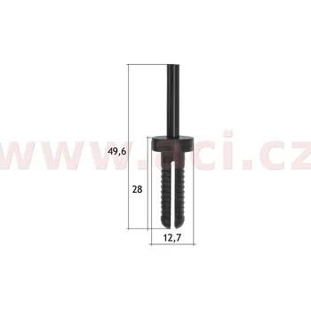 plastový nýtek (sada 10 ks) 59124S