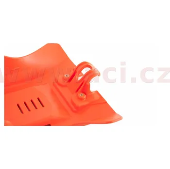 plastový kryt motoru KTM, RTECH (oranžový) KTM SX-F 450 2019-2021