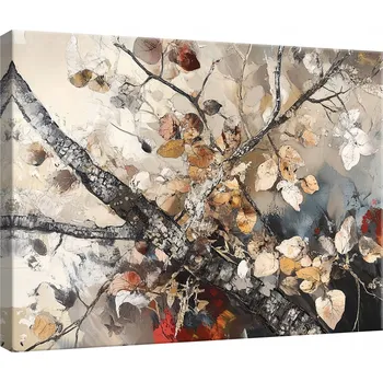 Obraz OBRAZ NA PLÁTNĚ OBRAZ NA PLÁTNĚ STĚNA STROM ABSTRAKCE DO LOŽNICE OBÝVÁKU KUCHYNĚ 40x30