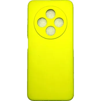 Pouzdro na mobilní telefon Silikonové pouzdro Silicone 2mm – Xiaomi 14C / C75, žluté (Silikonové pouzdro Silicone 2mm – žluté pouzdro s výstelkou z mikrofibry pro Xiaomi Redmi 14C / Poco C75)