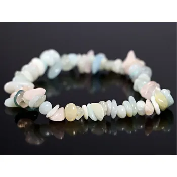 Náramek Magieprirody.cz Náramek Morganit MIX tromlovaný #368 z přírodních kamenů