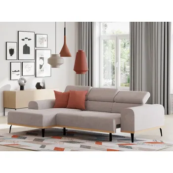 Sedací souprava Rohová sedací souprava CARLO Levý roh - s elektrickým výsuvným sedákem