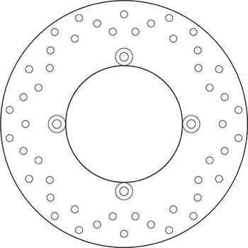 Brzdový kotouč Brzdový kotouč BREMBO 68B407N9 fix YAMAHA YP 125 X-MAX 2014-2016