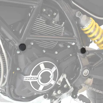 Kryty víček podvozku PUIG 9632N černý DUCATI Scrambler 800 2015-2019