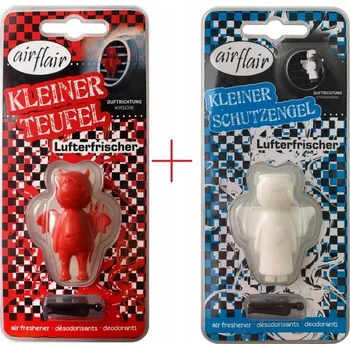 Vůně do auta 2 ks VŮNĚ DO AUTA VIŠEŇ a TRÁVA 3D