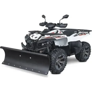 Plastová radlice na sníh pro čtyřkolky a UTV - SHARK - 152cm, černá včetně montážní sady HONDA TRX 500 FE 2005-2014