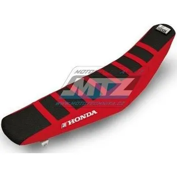 Moto sedlo Potah sedla Honda CRF250R / 10-13 + CRF450R / 09-12 - barva černo-červená - typ potahu ZEBRA BB1145Z