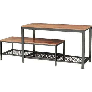 Botník Botník 2 police staré dřevo ABO-W2124 OLW